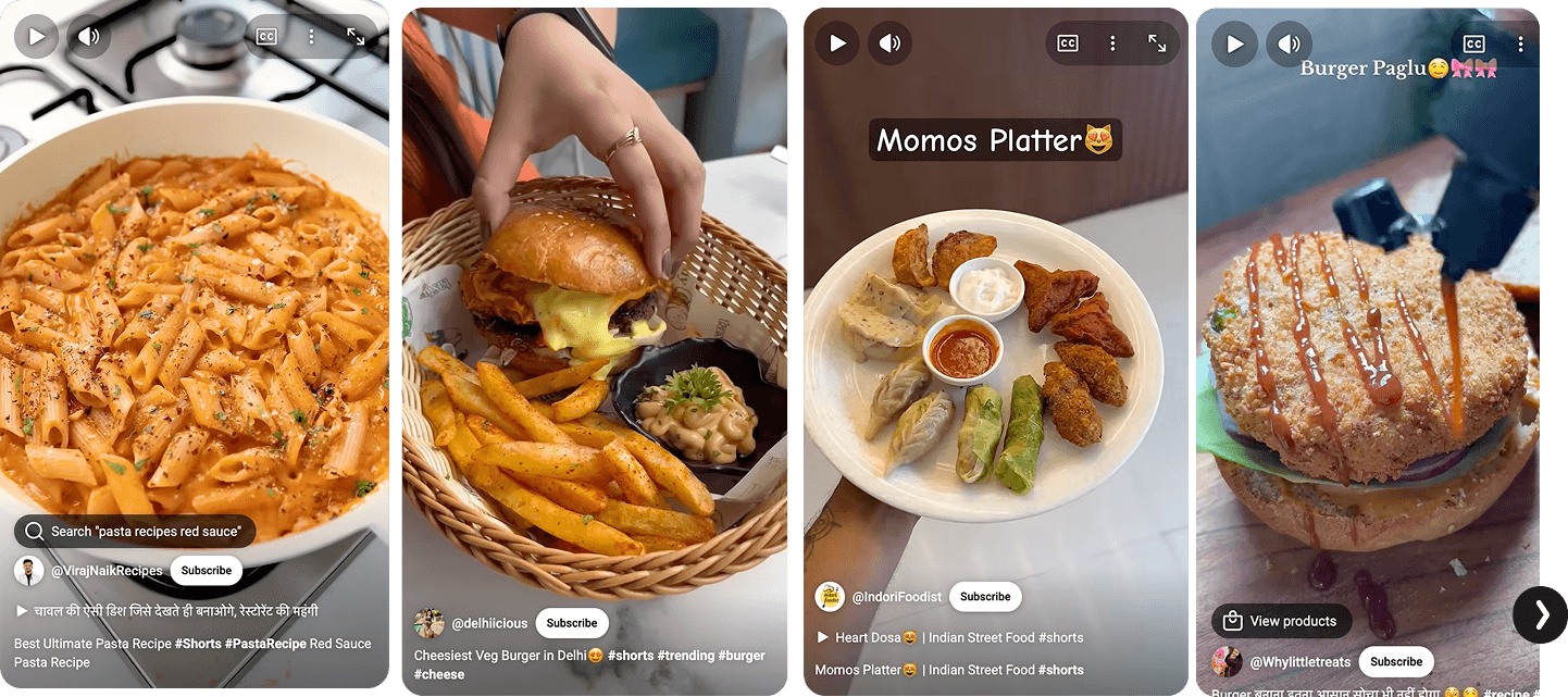 Kwiktable food reels