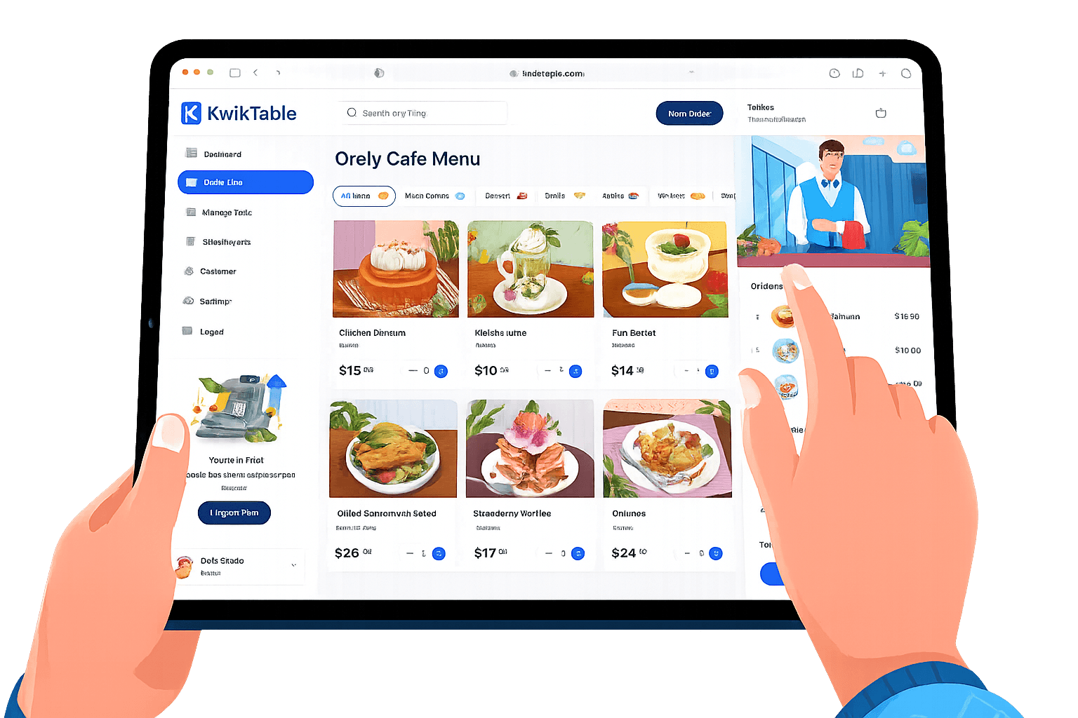Kwiktable tablet preview